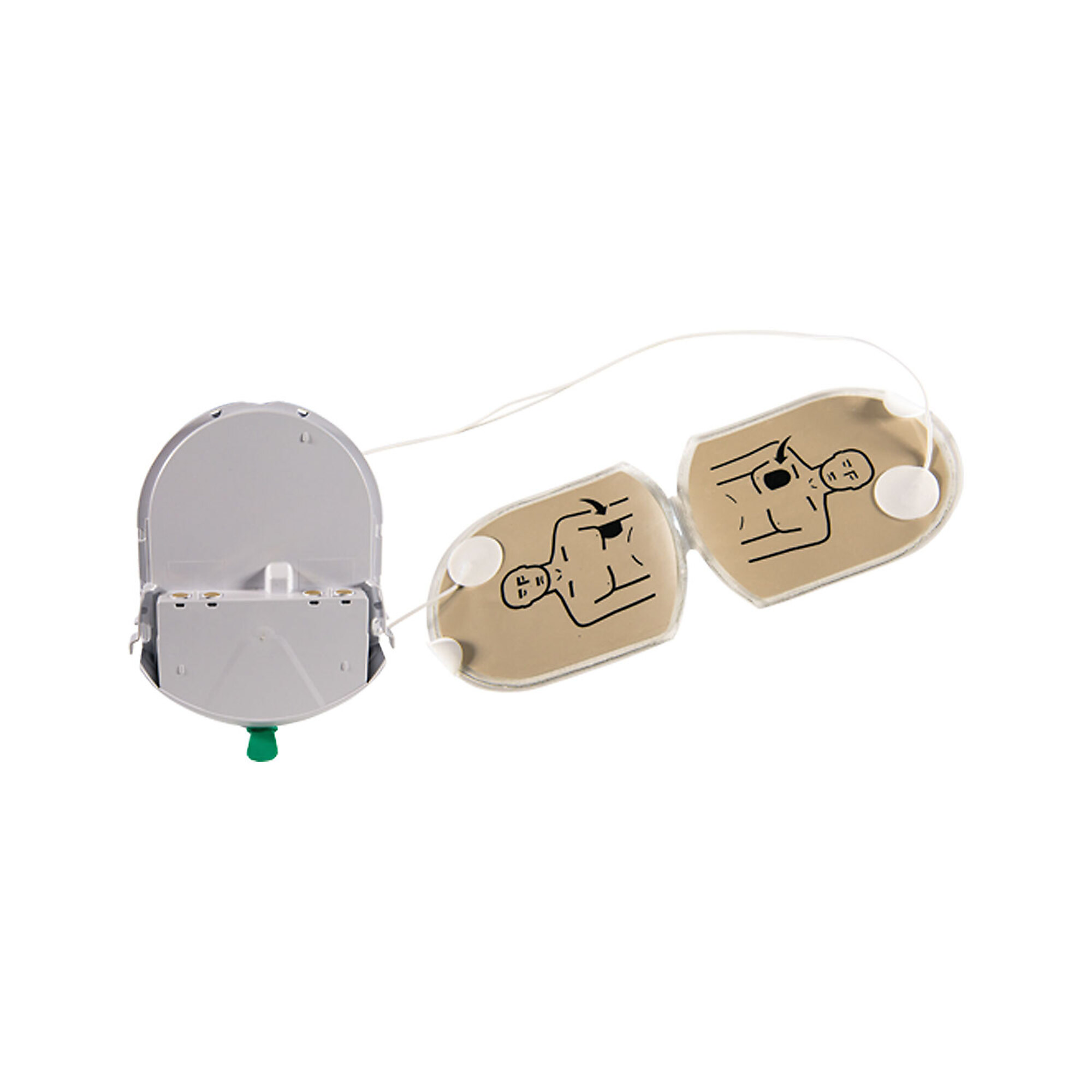 Aero Healthcare, Samaritan Adult PAD-Pak (Grey), AED Type Semi-Automatic, Audio Cues, Visual Cues, Model# PAD-PAK-03